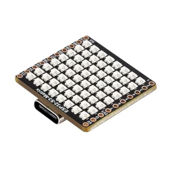 ESP32-S3 развойна платка с 64RGB светодиода