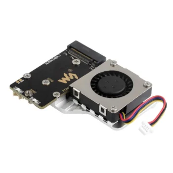 PCIe To M.2 Adapter With Cooling FAN for Raspberry Pi 5