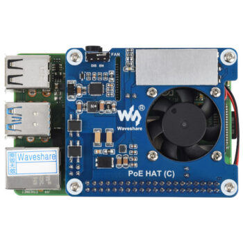 Raspberry Pi PoE HAT, 5V 4A, Waveshare